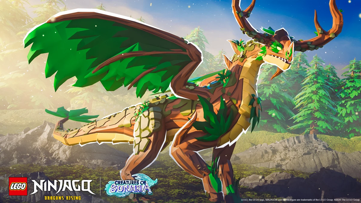 The Arc Dragon of Life from the official LEGO NINJAGO collaboration event